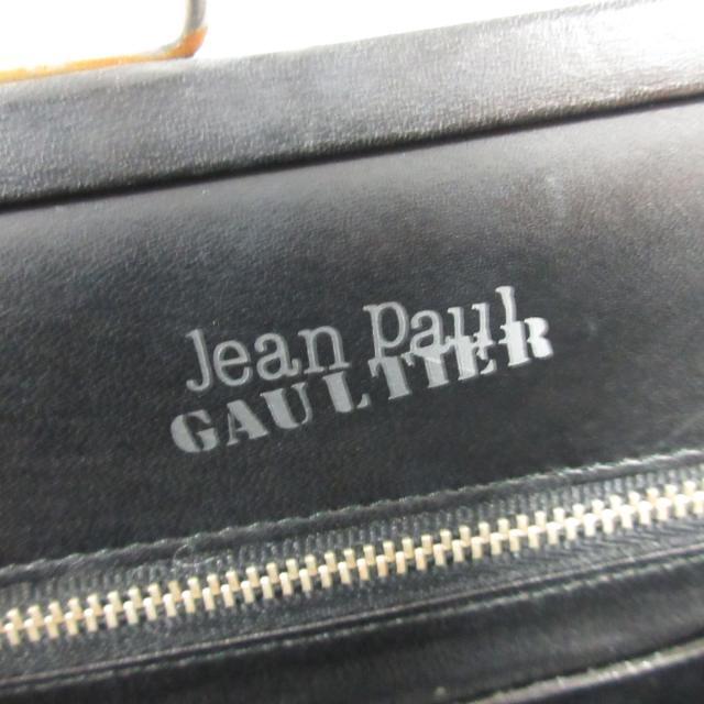 Jean-Paul GAULTIER(ジャンポールゴルチエ)のゴルチエ ハンドバッグ - 黒×シルバー レディースのバッグ(ハンドバッグ)の商品写真
