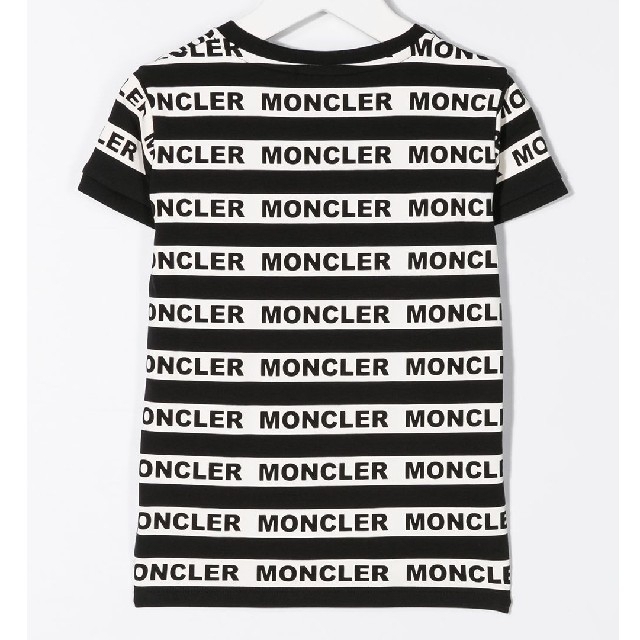 新品◇モンクレール◆ロゴTシャツ◆ストライプ柄◆10Y◆140cm◆大人OK