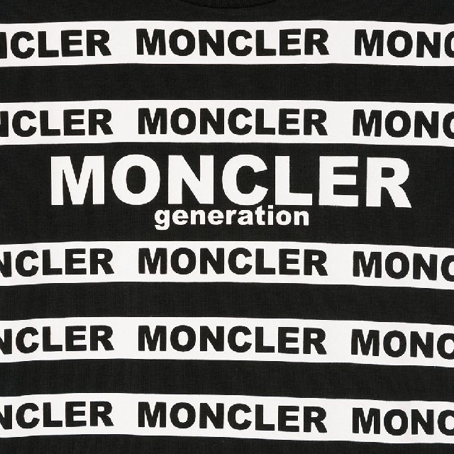 2023セール】 MONCLER - 新品◇モンクレール◇ロゴTシャツ◇ストライプ