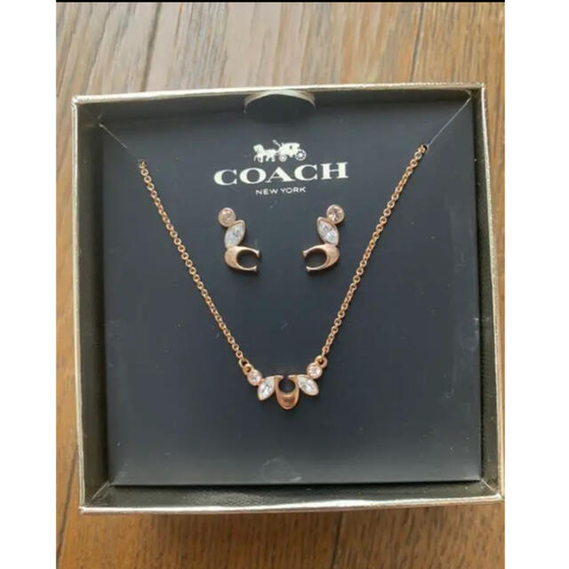 COACH ネックレス　ピアス