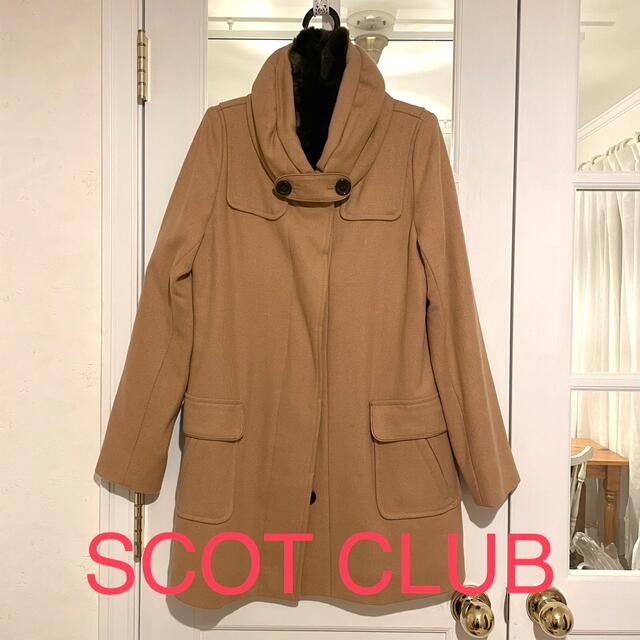 スコットクラブ ベージュウールコート SCOT CLUB