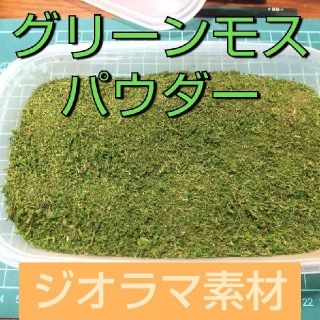 グリーンモスパウダー 300ml 【ジオラマ素材】(プラモデル)