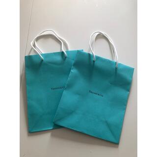 ティファニー(Tiffany & Co.)のティファニー　ショッパー　紙袋　2枚セット(ショップ袋)