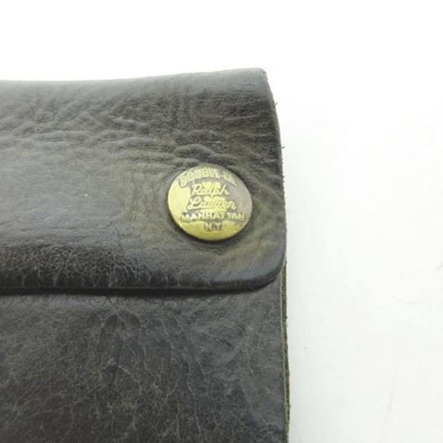 RRL(ダブルアールエル)のダブルアールエル RRL エイジング加工 チェーン ウォレット 二つ折り 茶 メンズのファッション小物(長財布)の商品写真