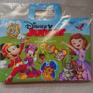 ディズニー(Disney)の(ディズニー非売品)ゲームシート4種類入り(キャラクターグッズ)