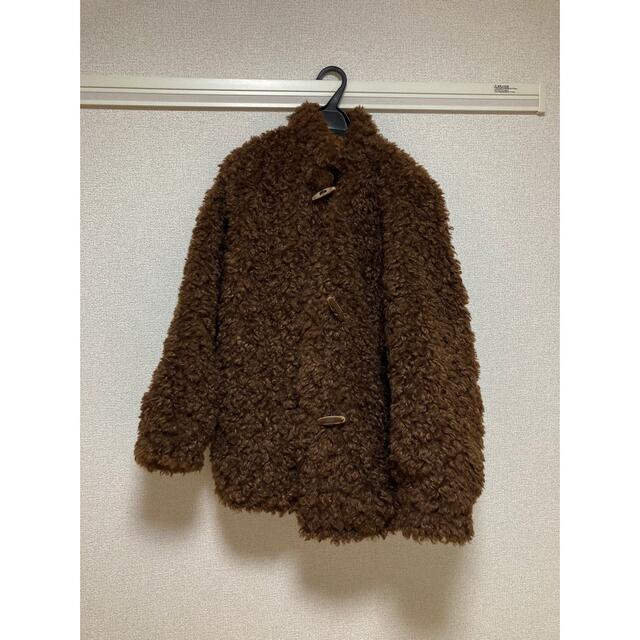 クラネ　CLANE CURL FUR SHORT COAT レディースのジャケット/アウター(毛皮/ファーコート)の商品写真