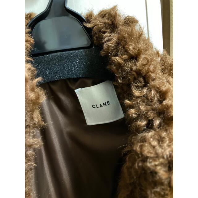 クラネ　CLANE CURL FUR SHORT COAT レディースのジャケット/アウター(毛皮/ファーコート)の商品写真