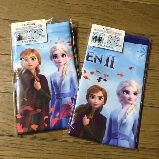 アナトユキノジョオウ(アナと雪の女王)のアナ雪　コップ袋とランチクロス♡(ランチボックス巾着)