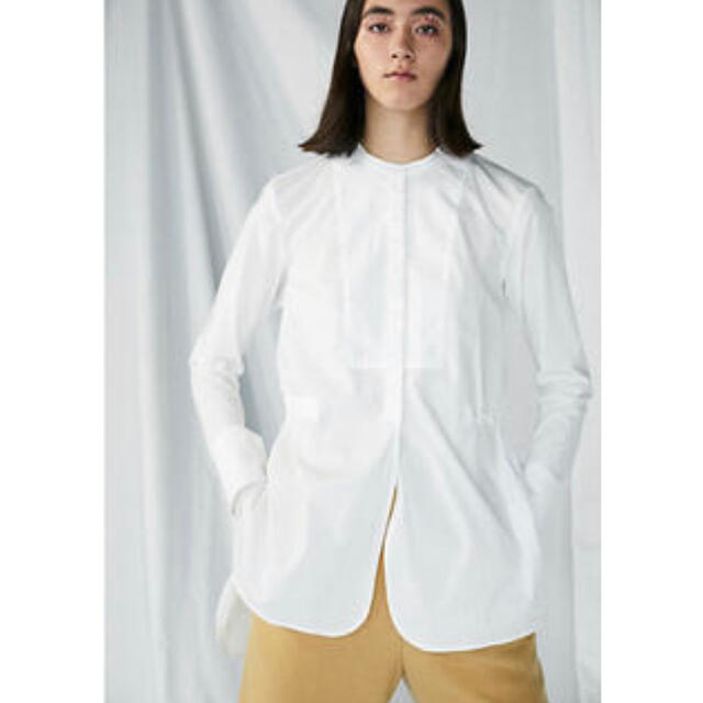 ENFOLD SOMELOS スタンドN Cロングシャツ