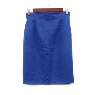 ロペ(ROPE’)のロペ タイトスカート ひざ丈 ウール 63-90 青 ブルー /YI(ひざ丈スカート)