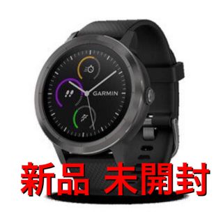 ガーミン(GARMIN)の新品 未開封 GARMIN vivoactive3 ブラックスレート(腕時計(デジタル))