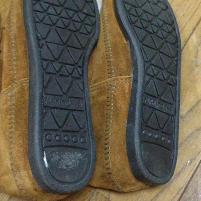 Minnetonka(ミネトンカ)のミネトンカ カーフハイフリンジブーツ☆ レディースの靴/シューズ(ブーツ)の商品写真