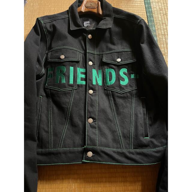 VLONE FRIENDS DENIM JACKET"ヴィーローンメンズ