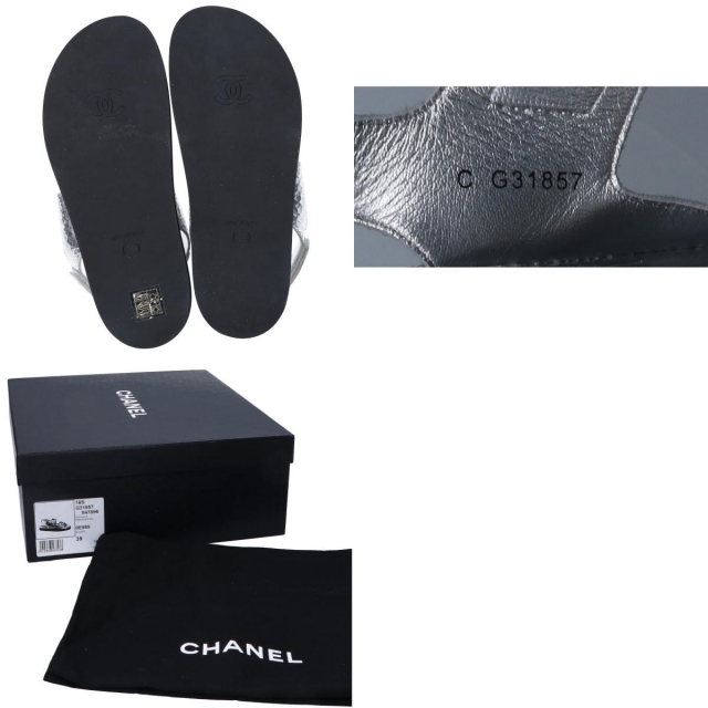CHANEL(シャネル)のシャネル シューズ 39 レディースの靴/シューズ(サンダル)の商品写真