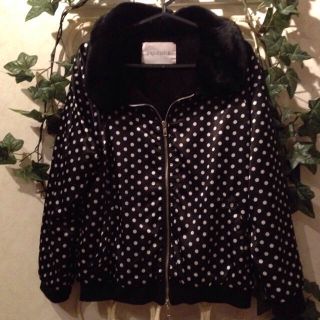 モノマニア(monomania)のドットブルゾン＊ネックウォーマー(ブルゾン)