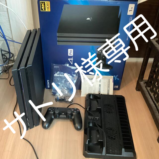 エンタメ/ホビーSONY PlayStation4 Pro 本体 CUH-7200BB01