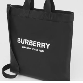 新作正規品☆BURBERRY ロゴプリント ECONYL トートバッグ