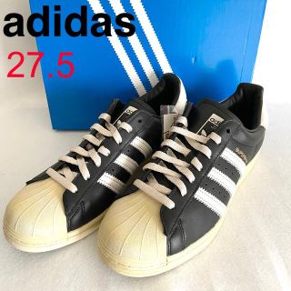 アディダス(adidas)の【新品✨】アディダス　スーパースター　ビンテージデザイン　ブラック　27.5(スニーカー)