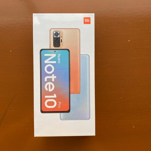 【新品未開封】Xiaomi Redmi Note10 Pro OnyxGray