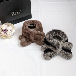 ルネ(René)のRene'♡ラビットファーティペット　foxey(マフラー/ショール)