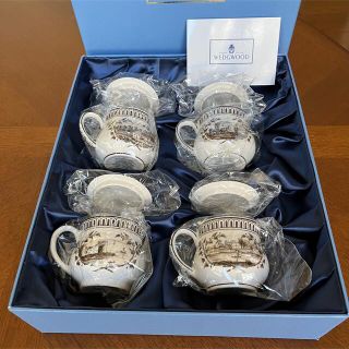 ウェッジウッド(WEDGWOOD)の【希少品】ウェッジウッド★ジーニアスコレクション★フロッグサービスセット(食器)