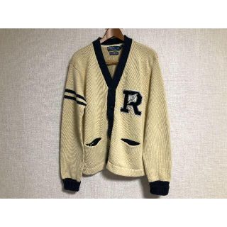 ポロラルフローレン(POLO RALPH LAUREN)の★やまし様専用★ポロラルフローレン カレッジ風カーディガン XXLサイズ(カーディガン)