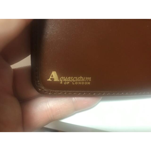 AQUA SCUTUM(アクアスキュータム)のアクアスキュータム　クラブチェック　二つ折り財布 メンズのファッション小物(折り財布)の商品写真