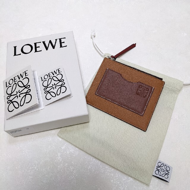 LOEWE - 【新品正規品】Loewe   コインカードホルダー  (ソフトグレインカーフ)