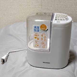 アイリスオーヤマ(アイリスオーヤマ)のIRIS 加熱式加湿器 SHM-120R1-W(加湿器/除湿機)