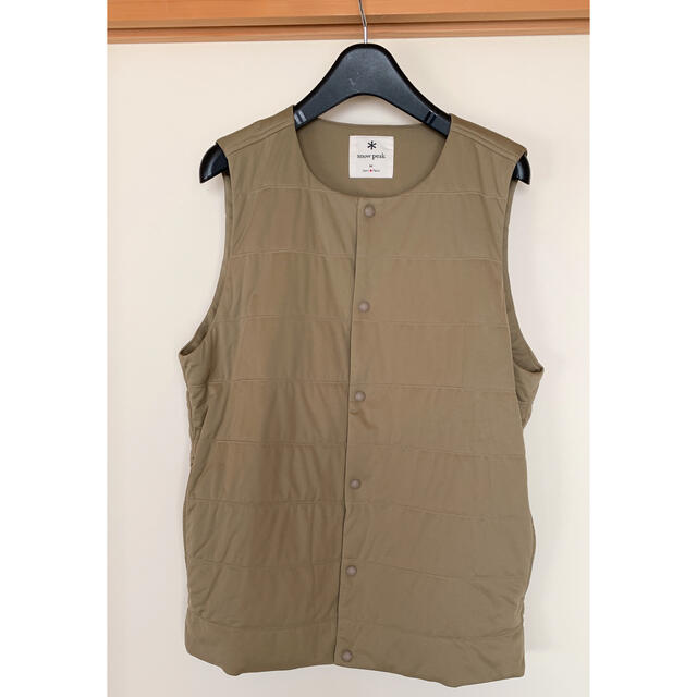 新品未使用 #snow peak #中綿 #ベスト #M(ユニセックス)サイズ 新品未使用 #snow peak #中綿 #ベスト #M(ユニセックス)サイズ