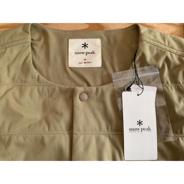 新品未使用 #snow peak #中綿 #ベスト #M(ユニセックス)サイズ 新品未使用 #snow peak #中綿 #ベスト #M(ユニセックス)サイズ