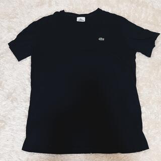 ラコステ(LACOSTE)のラコステ　Tシャツ　ブラック　サイズM(Tシャツ/カットソー(半袖/袖なし))