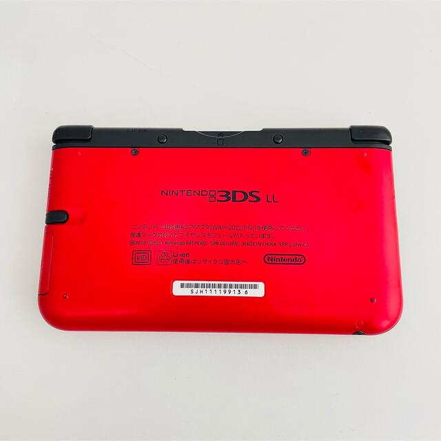人気TOP ニンテンドー3DS カセット10個付 レッド×ブラック LL - 携帯用ゲーム本体