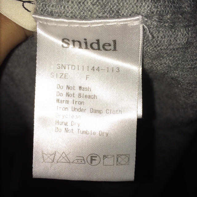 SNIDEL(スナイデル)の☆スナイデル☆ニット レディースのトップス(ニット/セーター)の商品写真