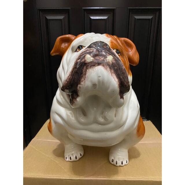 再入荷 A. 貴婦人と犬 イタリア製 置物 陶器 インテリア
