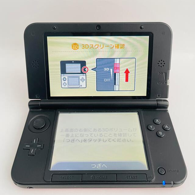 ニンテンドー3DS - ニンテンドー3DS LL レッド×ブラック 本体の