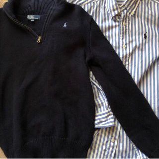 ラルフローレン(Ralph Lauren)のラルフローレン ニット.ワイシャツ卒業式セット 150(その他)