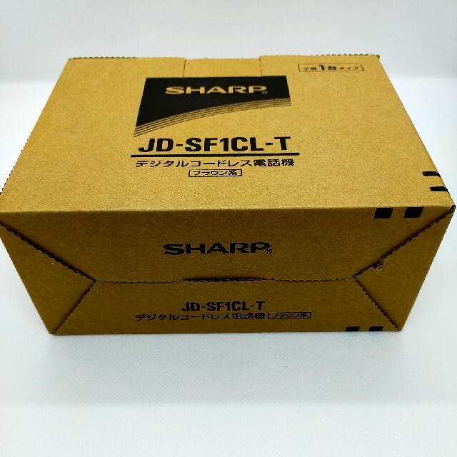 SHARP(シャープ)のSHARP 電話機 JD-SF1CL-T スマホ/家電/カメラの生活家電(その他)の商品写真