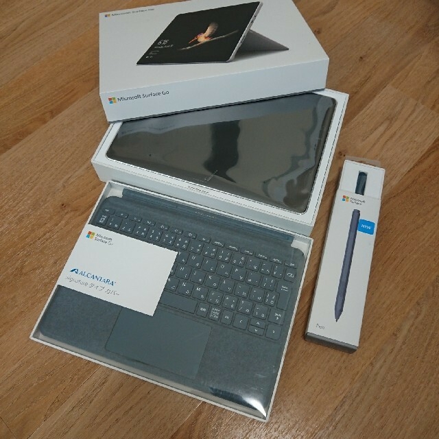 Surface go MCZ-00032 +タイプカバー+Surfaceペン | フリマアプリ ラクマ