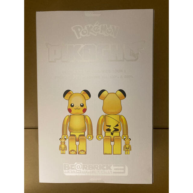 BE@RBRICK ピカチュウ GOLD CHROME 100％＆400％ - その他