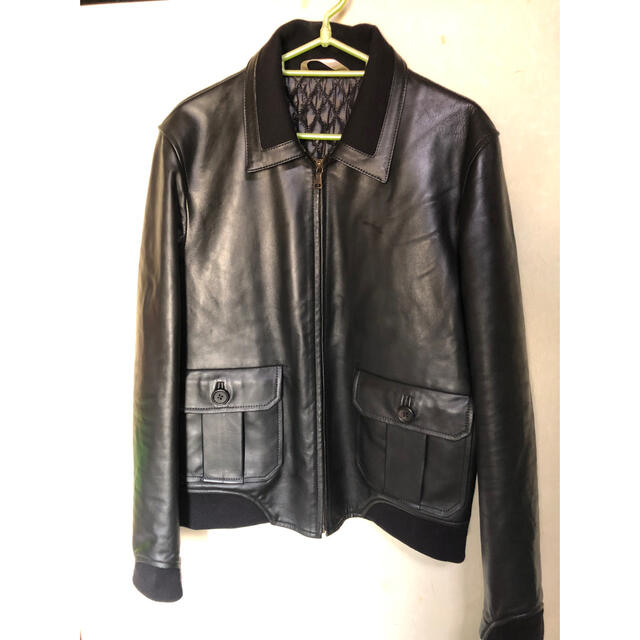 ポールスミス コレクション レザージャケット 羊革 ブラック M ポールスミス コレクション レザージャケット 羊革 ブラック M