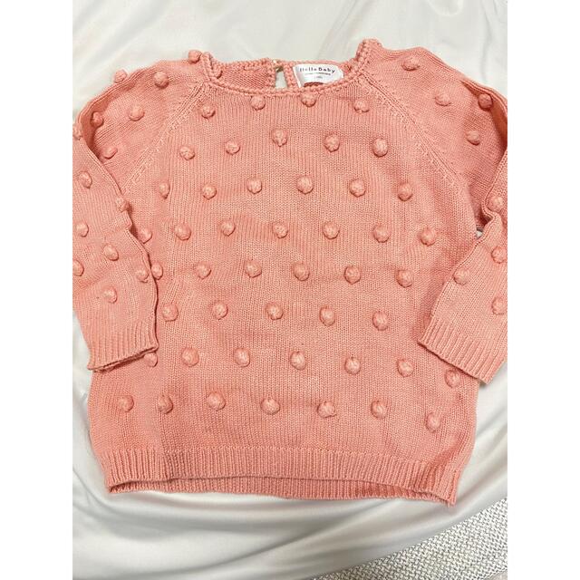 ぽこぽこニット キッズ/ベビー/マタニティのキッズ服女の子用(90cm~)(ニット)の商品写真