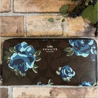 コーチ(COACH)のCOACH コーチ 長財布　メンズ　レディース　ウォレット　シグネチャー　財布(財布)