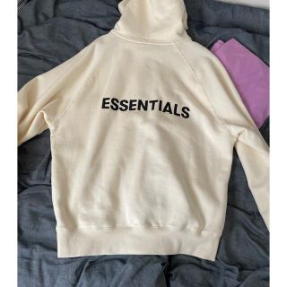 フィアオブゴッド(FEAR OF GOD)のessentials フルジップフーディー　ナチュラルmサイズ(パーカー)