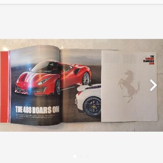 フェラーリ(Ferrari)の2018 Ferrariオフィシャル yearbook刻印付(趣味/スポーツ)