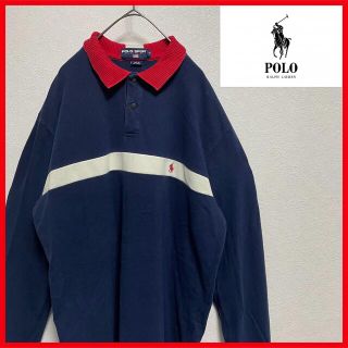 ポロラルフローレン(POLO RALPH LAUREN)のラルフローレン ポロスポーツ ポロシャツ ラガーシャツ ネイビー(ポロシャツ)