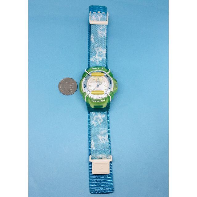CASIO(カシオ)のM39）かわいい(*'▽')カシオ・ベビーG電池交換イエローグリーン腕時計 レディースのファッション小物(腕時計)の商品写真