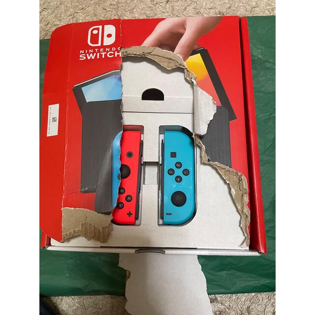 Nintendo Switch NINTENDO SWITCH (ユウキELモデ エンタメ/ホビーのゲームソフト/ゲーム機本体(家庭用ゲーム機本体)の商品写真