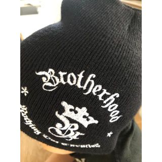 BROTHERHOOD - 【美品/送料無料】ブラザーフッド ニットキャップ 黒