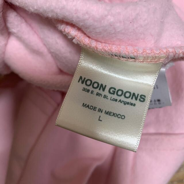 BEAMS(ビームス)のNOON GOONS パーカー ダスティピンク L メンズのトップス(パーカー)の商品写真